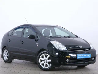 2008 Toyota Prius II Рестайлинг (XW20), чёрный, 849000 рублей, вид 1