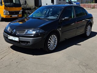 2008 Renault Megane II Рестайлинг, чёрный, 550055 рублей, вид 1