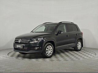 2013 Volkswagen Tiguan I Рестайлинг, чёрный, 825000 рублей, вид 1