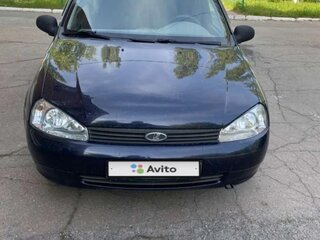 2007 Lada (ВАЗ) Kalina I, синий, 190000 рублей, вид 1