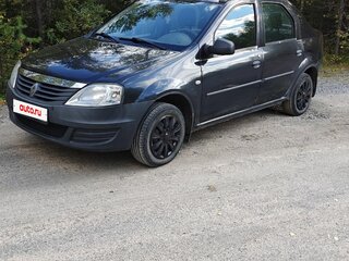 2011 Renault Logan I Рестайлинг, чёрный, 500000 рублей, вид 1