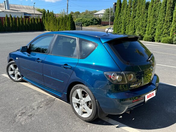 2007 Mazda 3 I (BK) Рестайлинг, синий, 499000 рублей - вид 6