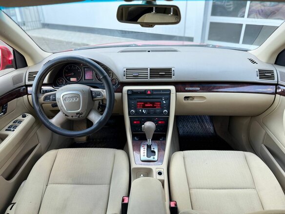 2007 Audi A4 III (B7), красный, 607000 рублей - вид 11