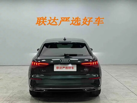 2023 Audi A3 Sportback 35 TFSI IV (8Y), зелёный, 1810000 рублей, вид 4