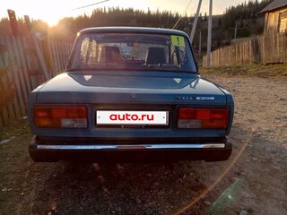 2005 Lada (ВАЗ) 2107, голубой, 110000 рублей, вид 3