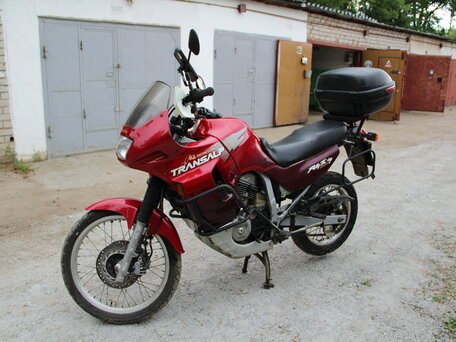 1998 Honda XL600V Transalp, красный, 220000 рублей, вид 3