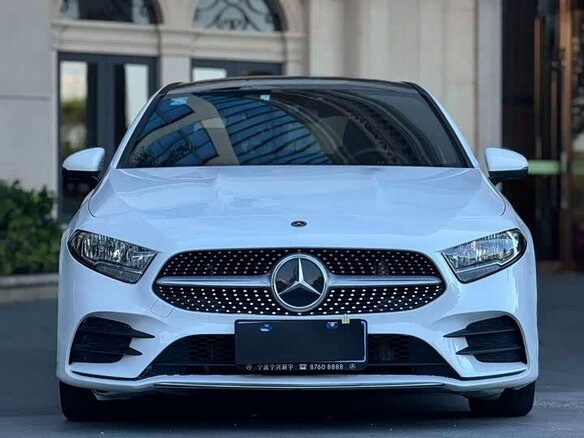 2021 Mercedes-Benz A-Класс 180 Long IV (W177), белый, 1820000 рублей - вид 1