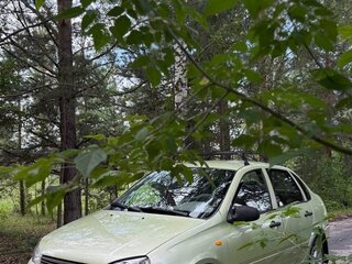 2006 Lada (ВАЗ) Kalina I, зелёный, 120000 рублей, вид 1