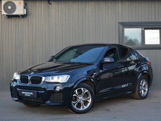 2017 BMW X4 20i I (F26), чёрный, 3299888 рублей, вид 2