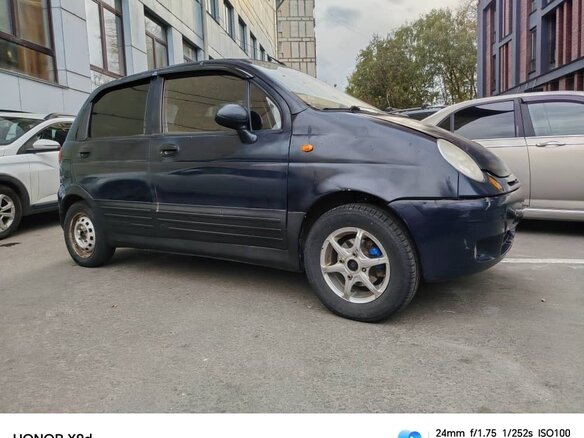 2009 Daewoo Matiz I Рестайлинг, синий, 60000 рублей - вид 3