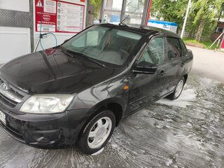 2015 Lada (ВАЗ) Granta I, чёрный, 460000 рублей, вид 3