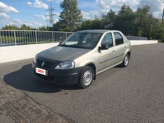 2013 Renault Logan I Рестайлинг, бежевый, 385000 рублей, вид 1