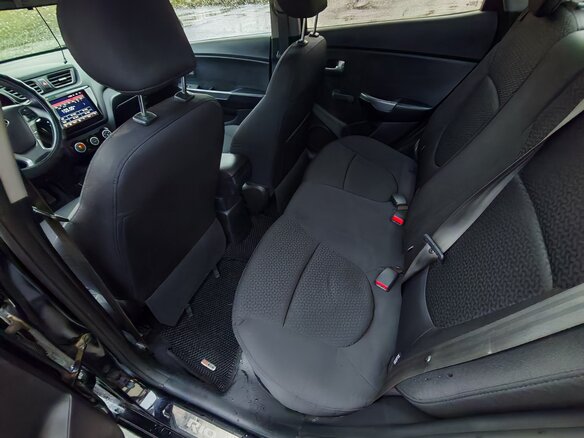 2016 Kia Rio III Рестайлинг, чёрный - вид 7