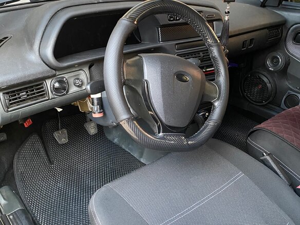 2007 Lada (ВАЗ) 21099, чёрный - вид 8