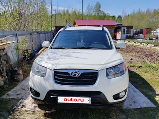 2011 Hyundai Santa Fe II Рестайлинг, белый, 1230000 рублей, вид 3