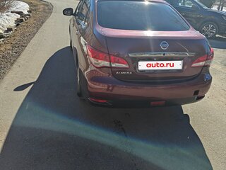 2014 Nissan Almera III (G15), красный, 400000 рублей, вид 2