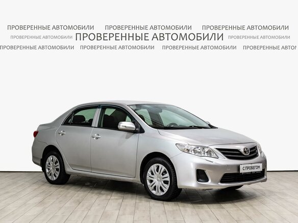 2010 Toyota Corolla X (E140, E150), серебристый - вид 2