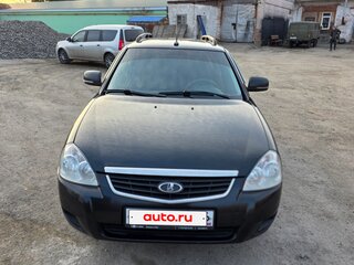 2012 Lada (ВАЗ) Priora I, чёрный, 350000 рублей, вид 2