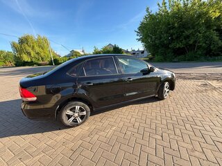 2012 Volkswagen Polo V, чёрный, 730000 рублей, вид 2