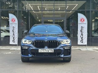 2021 BMW X6 30d III (G06), синий, 8220000 рублей, вид 2
