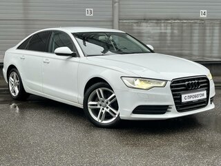 2014 Audi A6 IV (C7), белый, 1309000 рублей, вид 3