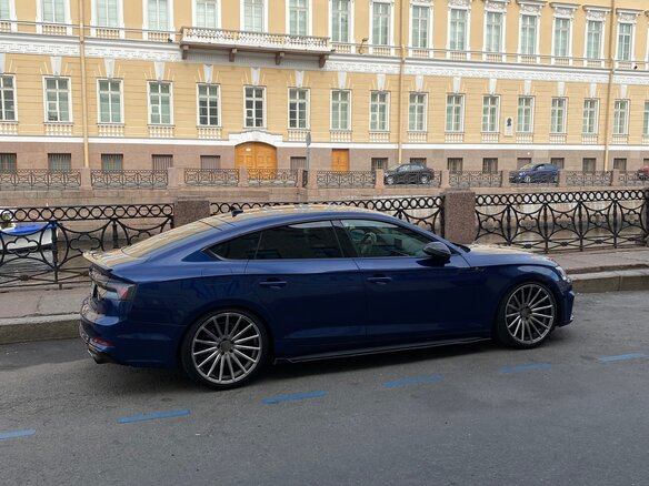 2017 Audi A5 II (F5), синий, 2790000 рублей - вид 14