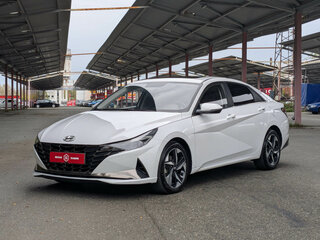 2020 Hyundai Elantra VII (CN7), белый, 1894900 рублей, вид 4