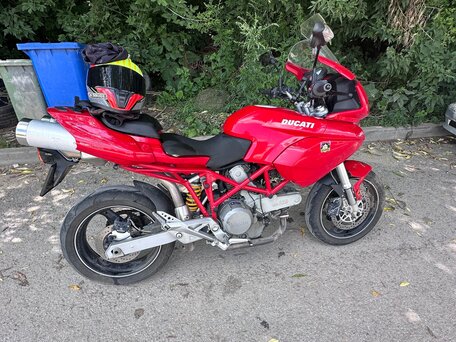 2005 Ducati Multistrada 620, красный, 260000 рублей, вид 2