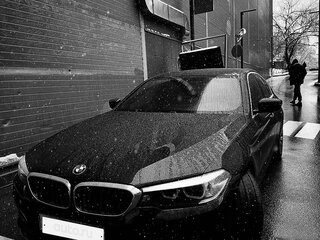 2017 BMW 5 серии 520i VII (G30/G31/G38), чёрный, 2600000 рублей, вид 2