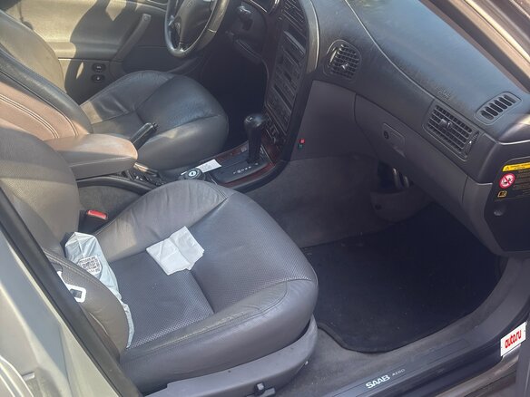 2004 Saab 9-5 I Рестайлинг, серебристый, 550000 рублей - вид 1