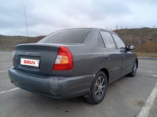 2007 Hyundai Accent ТагАЗ II, серый, 235000 рублей, вид 4