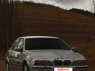 2002 BMW 5 серии 520i IV (E39) Рестайлинг, серебристый, 620000 рублей, вид 1