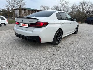 2021 BMW 5 серии 530i VII (G30/G31/G38) Рестайлинг, белый, 5300000 рублей, вид 4