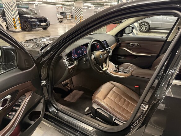 2019 BMW 3 серии 320d xDrive VII (G2x), чёрный, 4100000 рублей - вид 9
