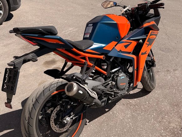 2022 KTM RC 390, синий, 480000 рублей - вид 4