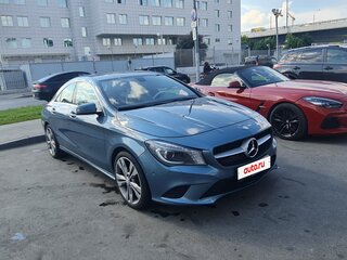 2014 Mercedes-Benz CLA 200 I (C117, X117), синий, 1690000 рублей, вид 4
