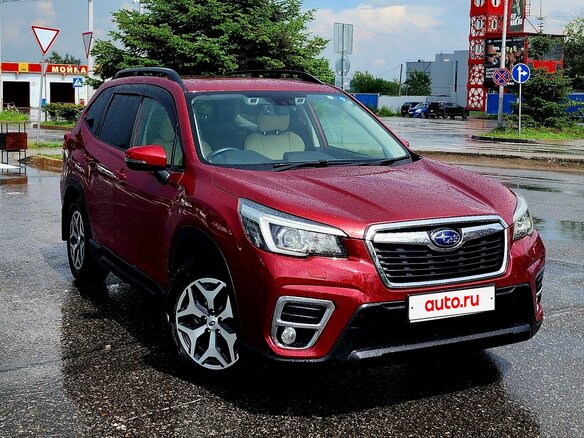 2019 Subaru Forester V, красный, 3200000 рублей - вид 8