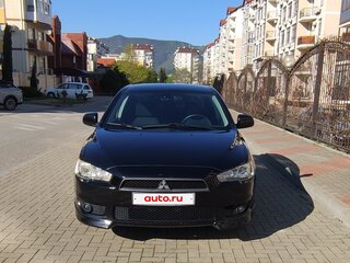 2008 Mitsubishi Lancer X, чёрный, 750000 рублей, вид 1