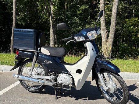 2017 Honda Super Cub, синий, 142000 рублей, вид 2