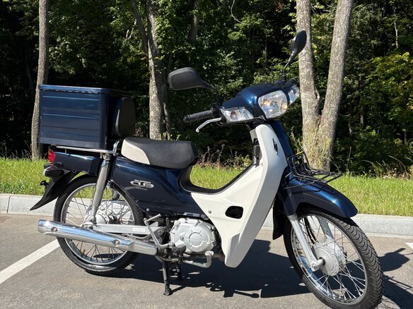 2017 Honda Super Cub, синий, 142000 рублей - вид 1