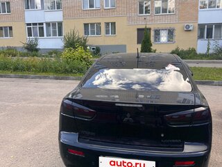 2012 Mitsubishi Lancer X Рестайлинг, чёрный, 900000 рублей, вид 3