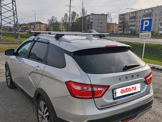 2019 Lada (ВАЗ) Vesta SW Cross I, серый, 1150000 рублей, вид 3