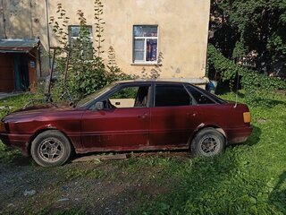 1987 Audi 80 IV (B3), красный, 80000 рублей, вид 3