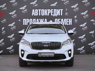2018 Kia Sorento III Prime Рестайлинг, белый, 2490000 рублей, вид 2