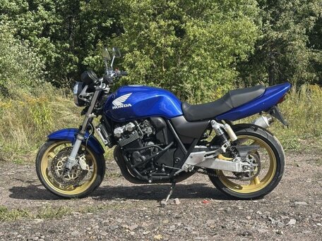 1999 Honda CB 400 Super Four, синий, 310000 рублей, вид 1