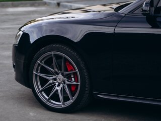 2009 Audi A5 I (8T), чёрный, 1600000 рублей, вид 3