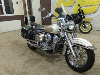 2008 Yamaha XVS400 Drag Star, бежевый, 395000 рублей, вид 1