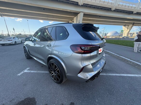 2020 BMW X5 M Competition III (F95), серый, 8000000 рублей - вид 4