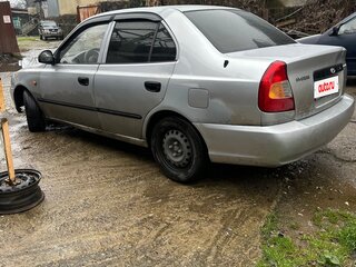 2005 Hyundai Accent ТагАЗ II, серебристый, 350000 рублей, вид 4