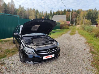 2019 Mercedes-Benz C-Класс 300 d IV (W205) Рестайлинг, чёрный, 2509000 рублей, вид 2